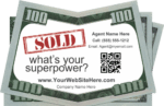 Real Estate Drop Card Idea - Sold Superpower