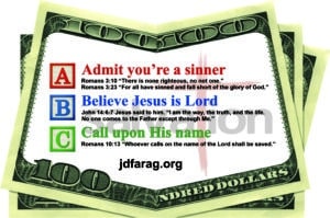 Robin Scott Ministries - Money Card